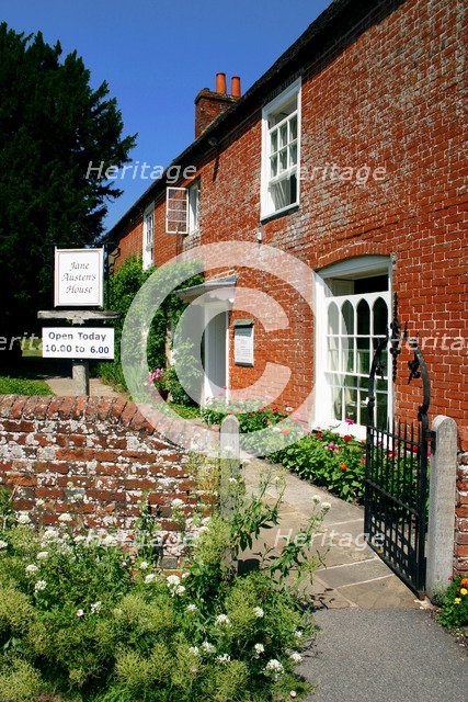Jane Austen's House, Hampshire, England.