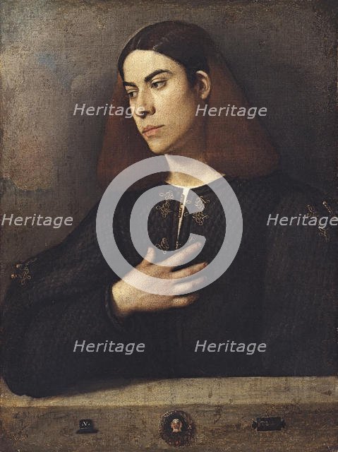 Portrait of a Young Man (Antonio Brocardo?), ca 1509-1510. Creator: Giorgione (1476-1510).