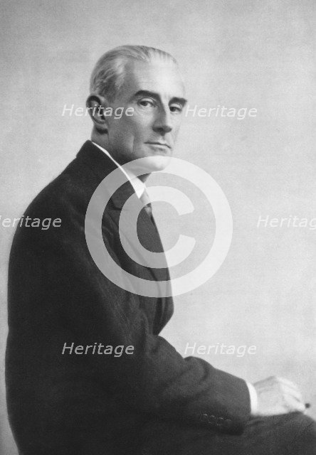 Maurice Ravel (1875-1937), French composer. Artist: Lipnitzki