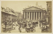 The Royal Exchange, 1850-1900. Creator: Unknown.