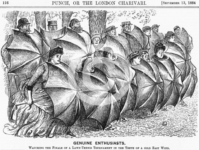 'Genuine Enthusiasts', 1884. Artist: Unknown