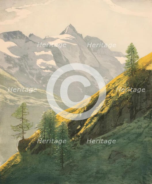 Mountain landscape, 1935. Creator: Hans Frank.