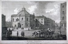 Surrey Chapel, Blackfriars Road, Southwark, London, 1798.         Artist: Anon