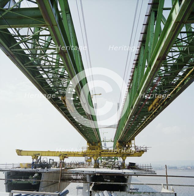 Second Severn Crossing, M4, New Passage, Pilning and Severn Beach, Glos, 18/09/95 - 19/09/95. Creator: John Laing plc.