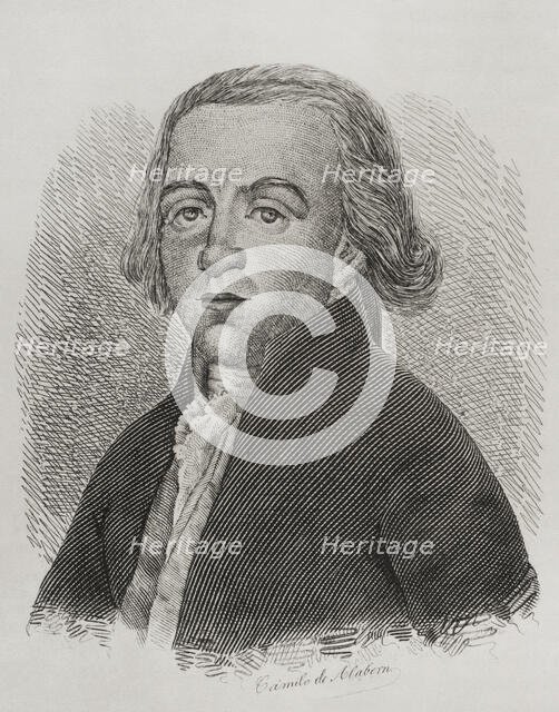 Juan Meléndez Valdés (1754-1817, Spanish poet, 1851. Creator: Camilo de Alabern.