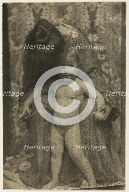 Mother and Child, 1899. Creator: Gertrude Kasebier.