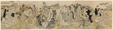 The Noda Jewel River, from a hexaptych depicting the Six Jewel Rivers, Japan, c. 1781/89. Creator: Kubo Shunman.