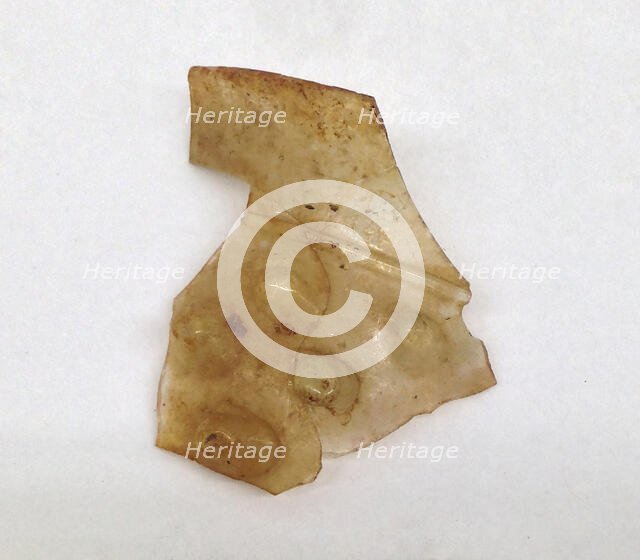 Fragments from a Glass Vessel, Crusader, 13th century. Creator: Unknown.