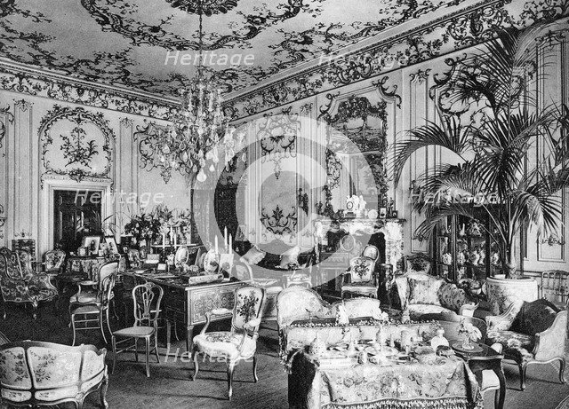 The drawing room, Chesterfield House, 1908.Artist: Bedford Lemere and Company