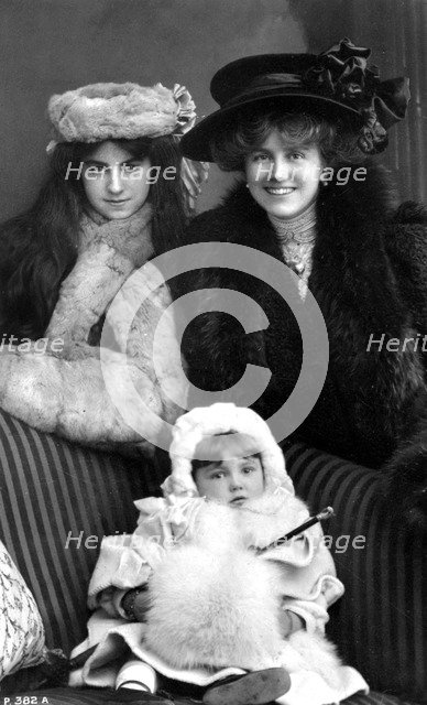 Ellaline Terriss (1872-1971), English actress and singer, 1908.Artist: Rotary Photo