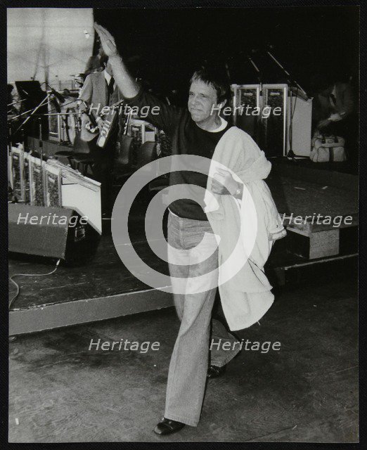 Buddy Rich at the Newport Jazz Festival, Ayresome Park, Middlesbrough, 1978. Artist: Denis Williams