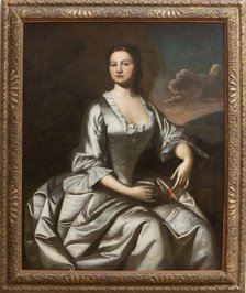 Mrs. John Banister, 1748. Creator: Robert Feke.