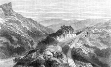 The Disaster on the Great Indian Peninsula Railway: the reversing station, Bhore Ghaut, 1869. Creator: Unknown.