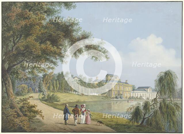 View of the Soestdijk Palace, 1784-1828. Creator: Cornelis de Kruyff.