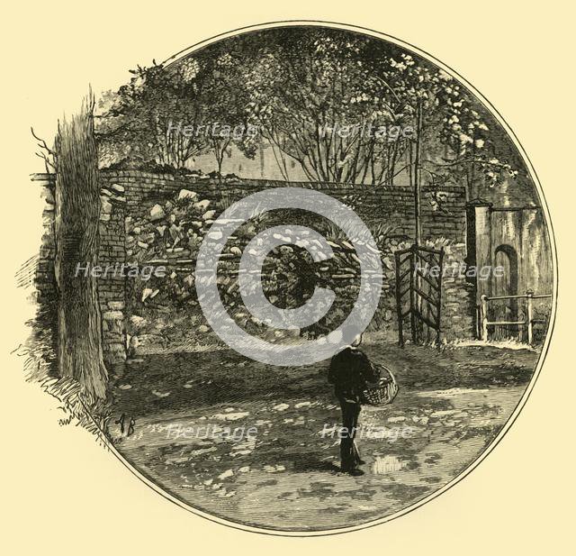 'The Roman Wall at Dorchester', 1898. Creator: Unknown.