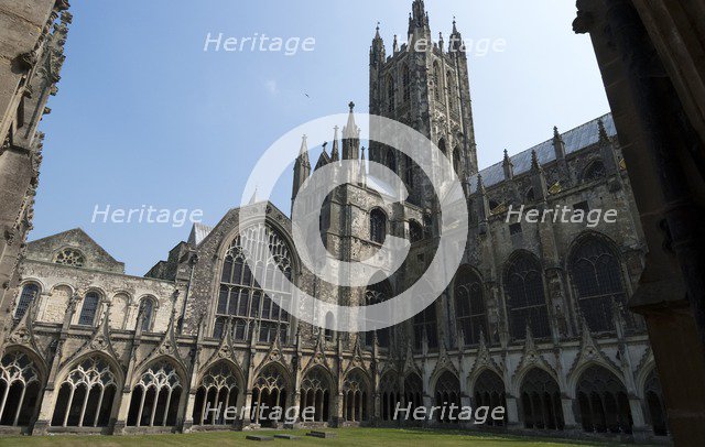 UK, Canterbury, Canterbury Cathedral, 2009. Creator: Ethel Davies.