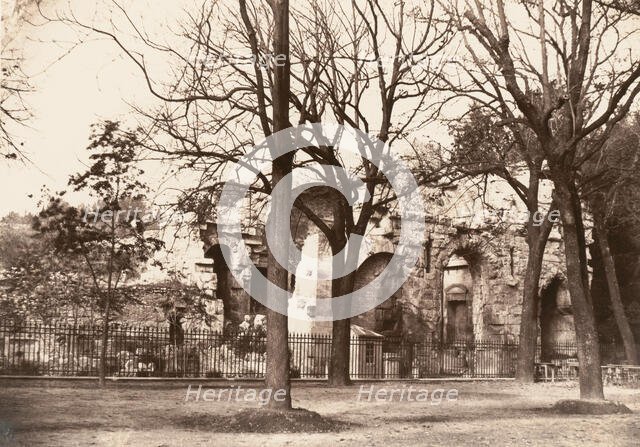 Nimes, Temple de Diane, ca. 1862. Creator: Edouard Baldus.