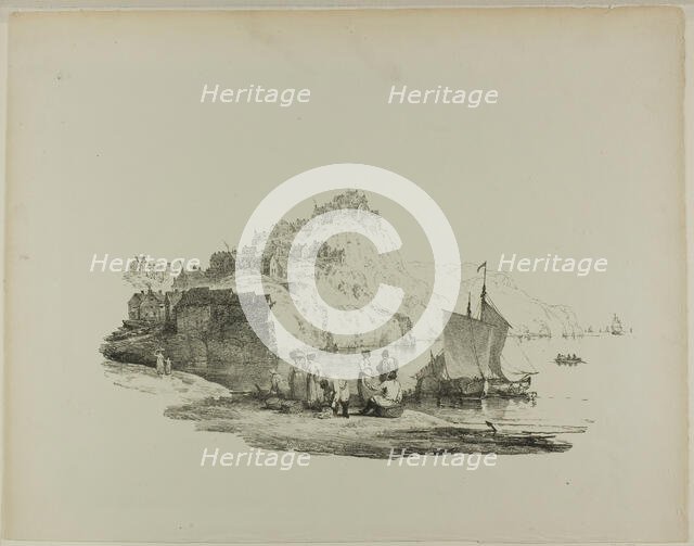 Robin Hood's Bay, Yorkshire, n.d. Creator: Francis Nicholson.