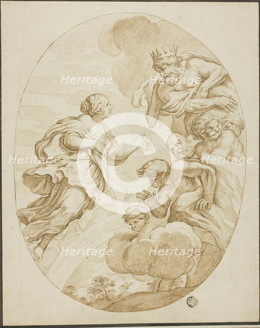Juno, Zeus and Aeolus, n.d. Creator: Unknown.