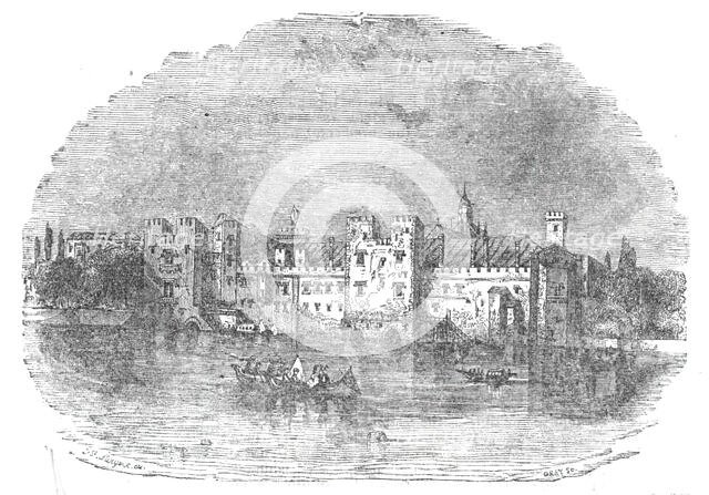 Ancient Palace of the Savoy, 1844.  Creator: Gray.