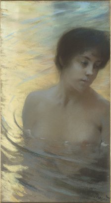 The Bather (Baigneuse), c. 1888.