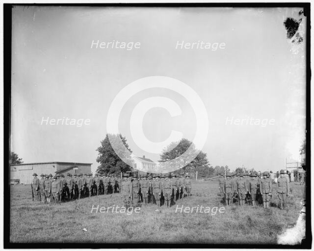 Colonial Rifles, between 1910 and 1920. Creator: Harris & Ewing.