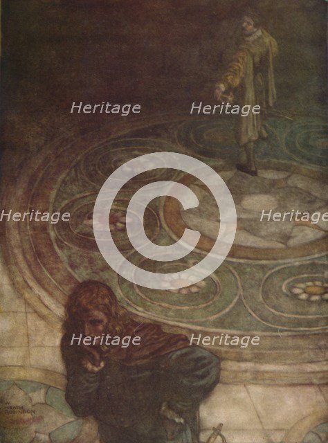 ''Viola: Yet A Barful Strife! Whoe'er I Woo, Myself Would Be His Wife.', 1923. Artist: W Heath Robinson.