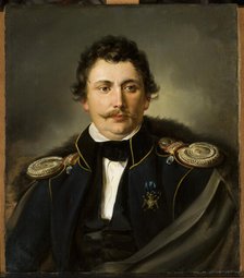 Portrait of Józef Patelski, 1844. Creator: Jan Nepomucen Glowacki.