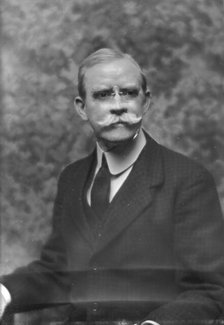 Patterson, John Henry, Mr., portrait photograph, 1912 Oct. 17. Creator: Arnold Genthe.