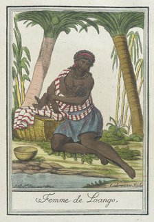 Costumes de Differents Pays, 'Femme de Loango', c1797. Creators: Jacques Grasset de Saint-Sauveur, LF Labrousse.