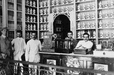 Drug store, Alfonso G. Zerbi, San Juan, Puero Rico, between 1895 and 1910. Creator: Unknown.