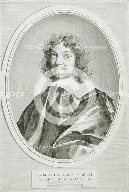 Henri-Louis Habert de Montmor, 1640. Creator: Claude Mellan.