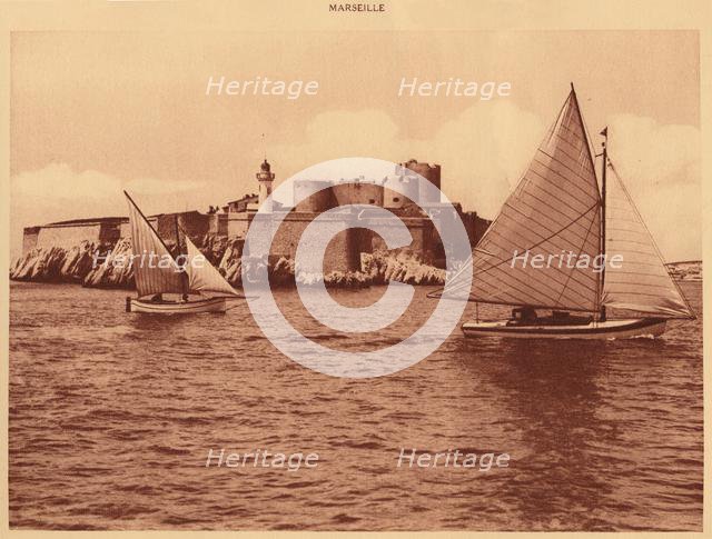 'Chateau d'If', (Castle of If), Marseille, 1930. Creator: Unknown.