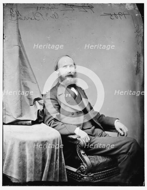 John Rhoderic McPherson of New Jersey, between 1860 and 1875. Creator: Unknown.