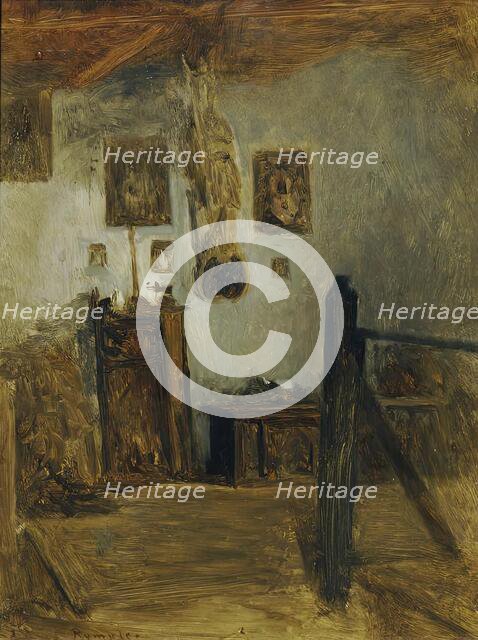 House in the artist’s birthplace, undated. (c1880s). Creator: Franz Rumpler.