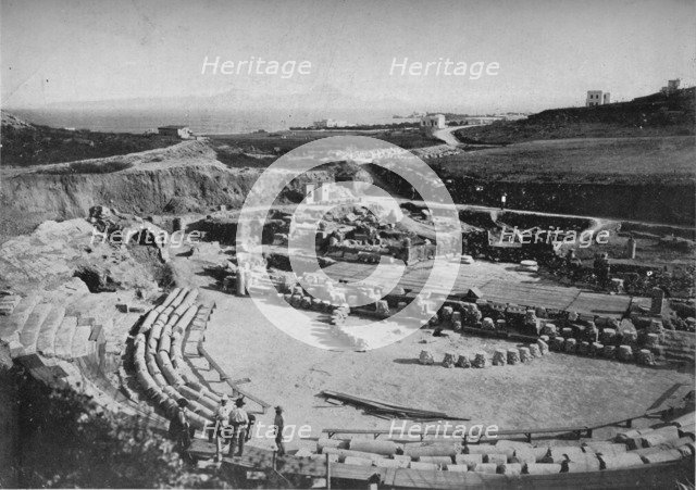 'Carthage. The Amphitheatre', c1913. Artist: Charles JS Makin.