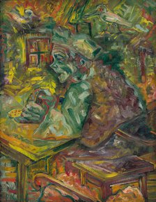 At the Table, 1940-1944. Creator: Arnold Peter Weisz-Kubincan.