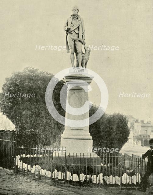 'Statue of Robert Burns, Ballarat', 1901. Creator: Unknown.