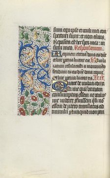 Book of Hours (Use of Rouen): fol. 132v, c. 1470. Creator: Master of the Geneva Latini (French, active Rouen, 1460-80).