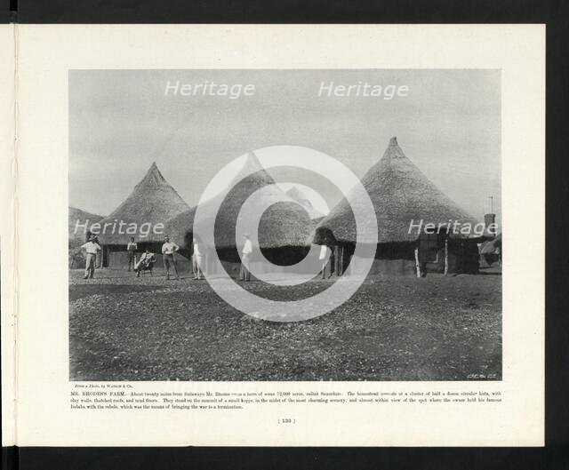 Mr Rhodes's Farm, South Africa. c1900? Creator: Unknown.