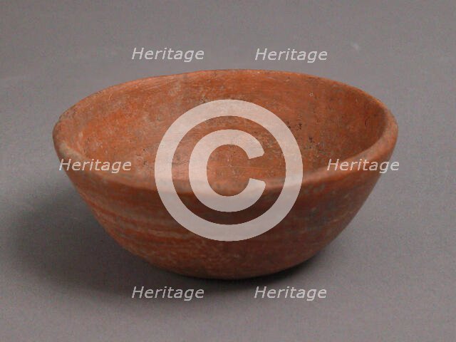 Bowl, Coptic, 4th-7th century. Creator: Unknown.