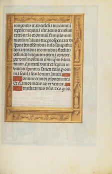 Decorated Text Page; Spinola Hours, about 1510-1520. Creator: Unknown.