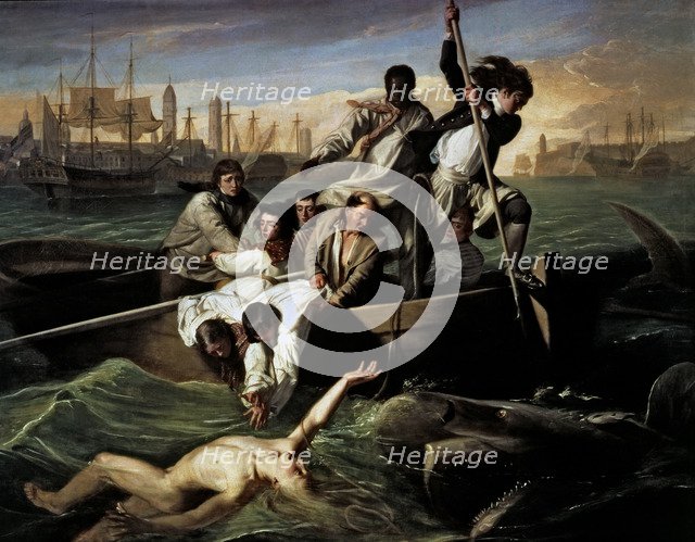  'Watson and the Shark', 1778, by John Singleton Copley.