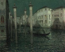 The Grand Canal, Venice, 1914. Creator: Le Sidaner, Henri (1862-1939).
