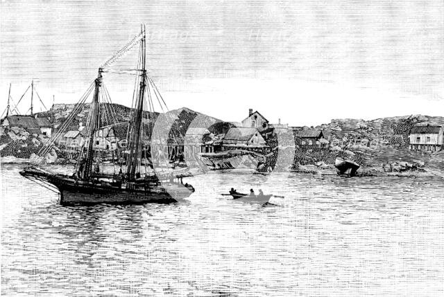 The Newfoundland Fishery Dispute: Burgeo, between the French Settlement and Cape Ray, 1890. Creator: Unknown.