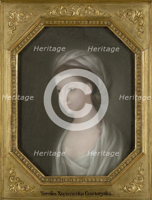 Portrait of Princess Teresa Czartoryska (1765-1780), between 1775-1799. Creator: Unknown.