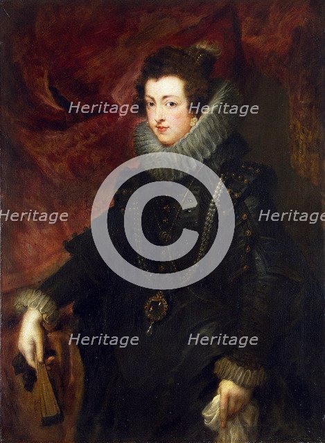 'Portrait of Queen Elisabeth of France (1602-1644), Queen consort of Spain, c1628-1629. Artist: Peter Paul Rubens