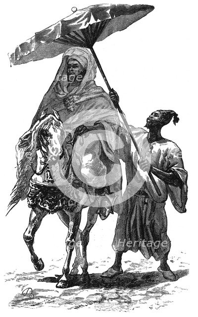 The Sultan of Morocco, c1890. Artist: Unknown