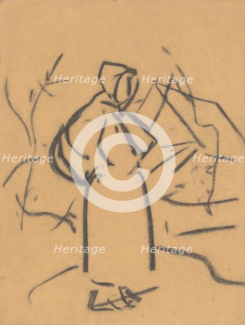 Village woman, 1931. Creator: Zolo Palugyay.