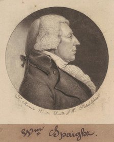 William Spaight, 1798. Creator: Charles Balthazar Julien Févret de Saint-Mémin.